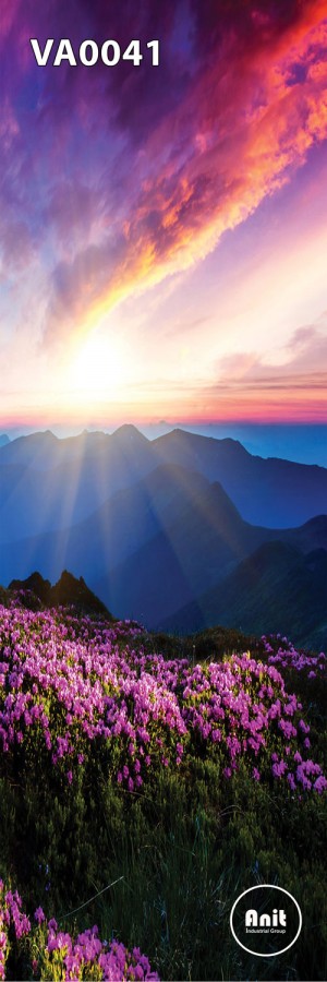 عکس دشت گل رادیاتور شیشه ای