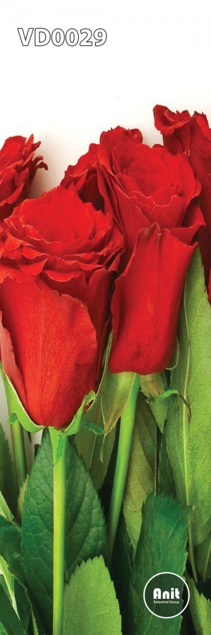 گل سرخ رادیاتور شیشه ای