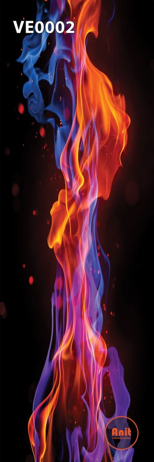 طرح شیشه رادیاتور دود رنگی